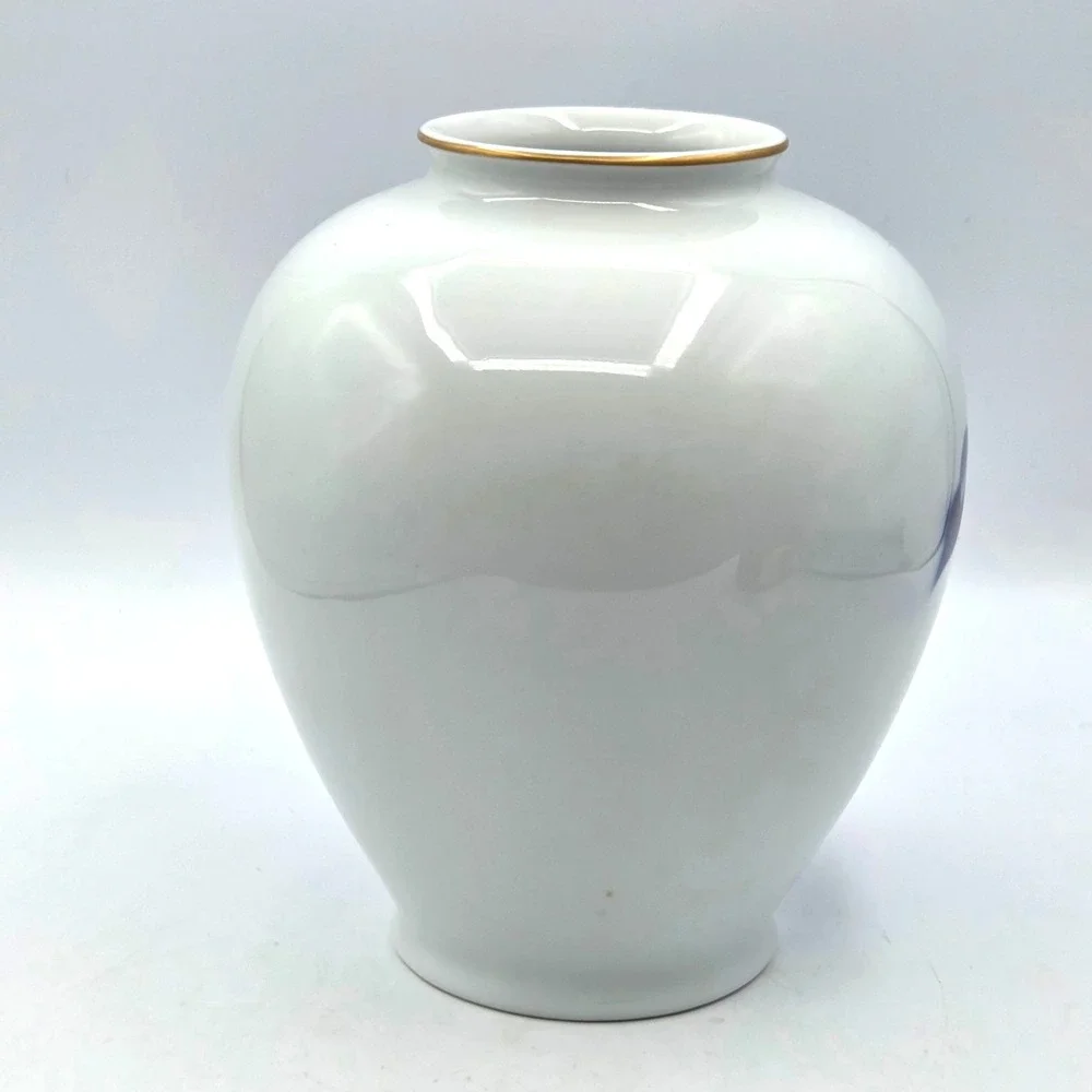 FUKAGAWA ARITA Porcelain Vase Peony Blossom  ARITA JAR 9
